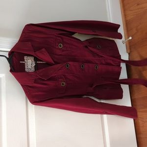 Red jacket